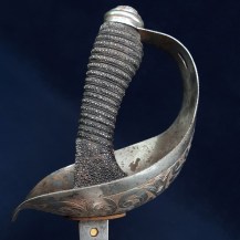 British WW1 1912 Pattern Cavalry Officers Sword 2nd Lt Frank DArcy Blofeld, 2nd Life Guards 18